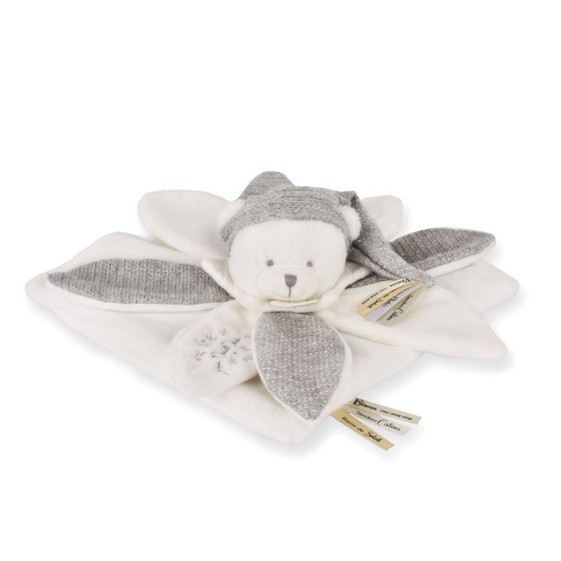 Плюшено мече за гушканe Doudou Argent 25 см, DC4337