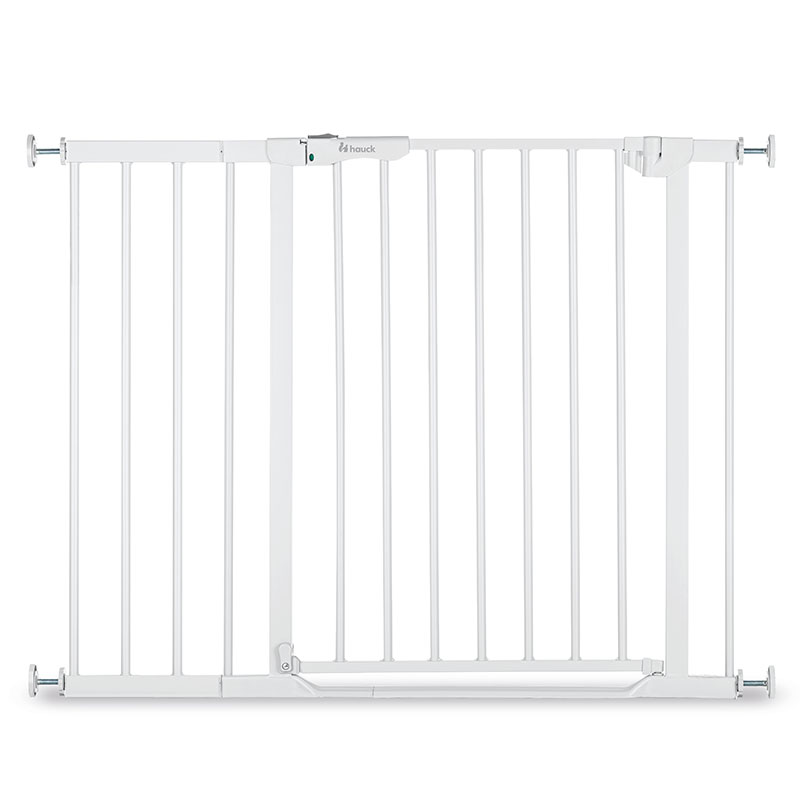 Предпазна преграда за бебе Hauck Clear Step Autoclose 2 + удължител 21 см