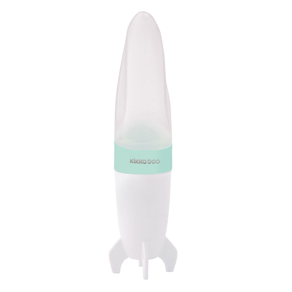 Бебешко шише с лъжичка Kikka Boo Rocket