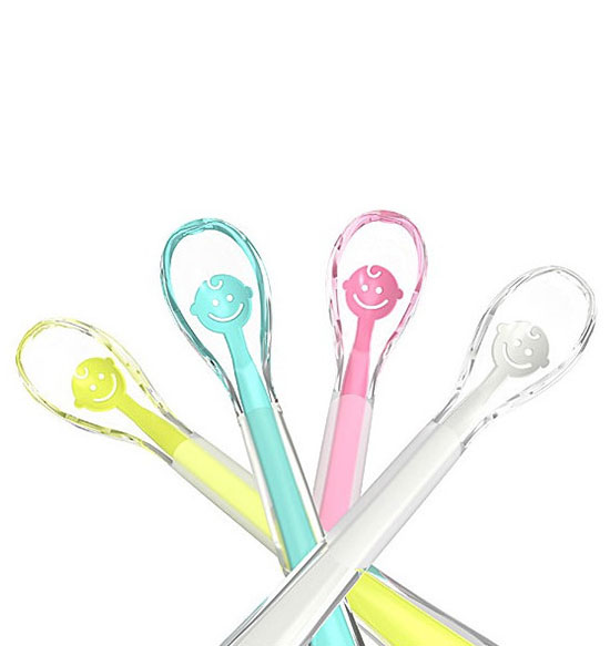 Силиконова лъжичка Babyono Baby Smile 1460