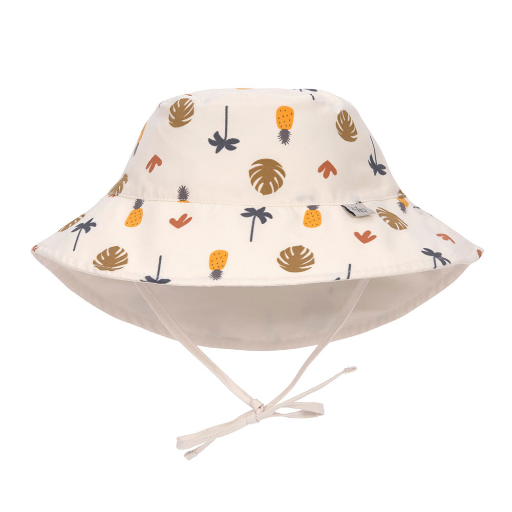 Двулицева слънцезащитна шапка Lassig Splash & Fun Botanical, 3-36 месеца