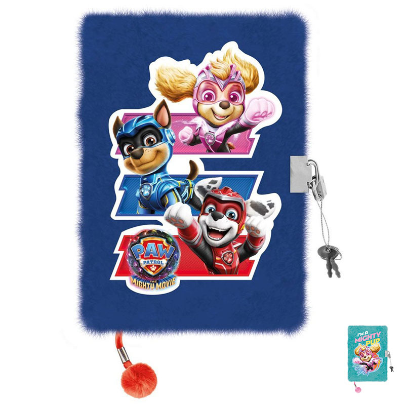 Таен дневник с катинар St. Majewski Paw Patrol, A5, 96 листа