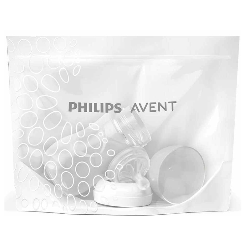 Торбички за микровълнова стерилизация Philips Avent, 5 бр.
