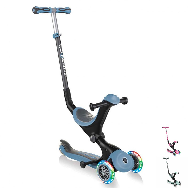 Детска тротинетка 3 в 1 Globber Go Up Deluxe Lights