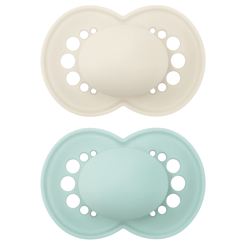 Залъгалки МАМ Original Nature Plain Matt Uni, 2бр., 0 м+