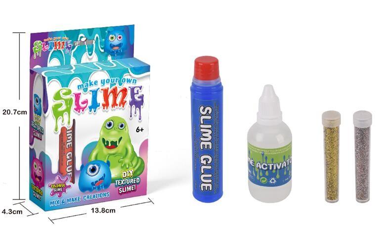 Комплект за слайм Raya Toys Направи си сам, блестящ