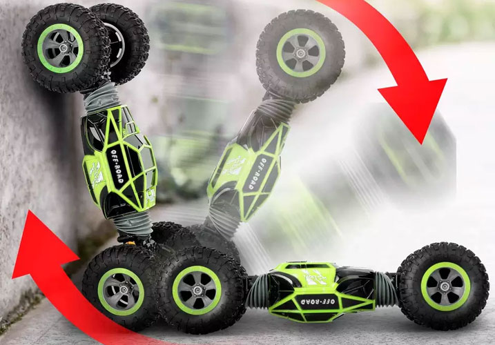 Кола с дистанционно Raya Toys Twist, Вседеход за трикове