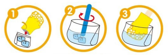 Ръкавица за сапунени балони