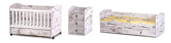 Кошара Ниа 65/165 Северен дъб +Бял