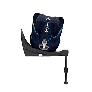 Регулируема по височина облегалка за глава